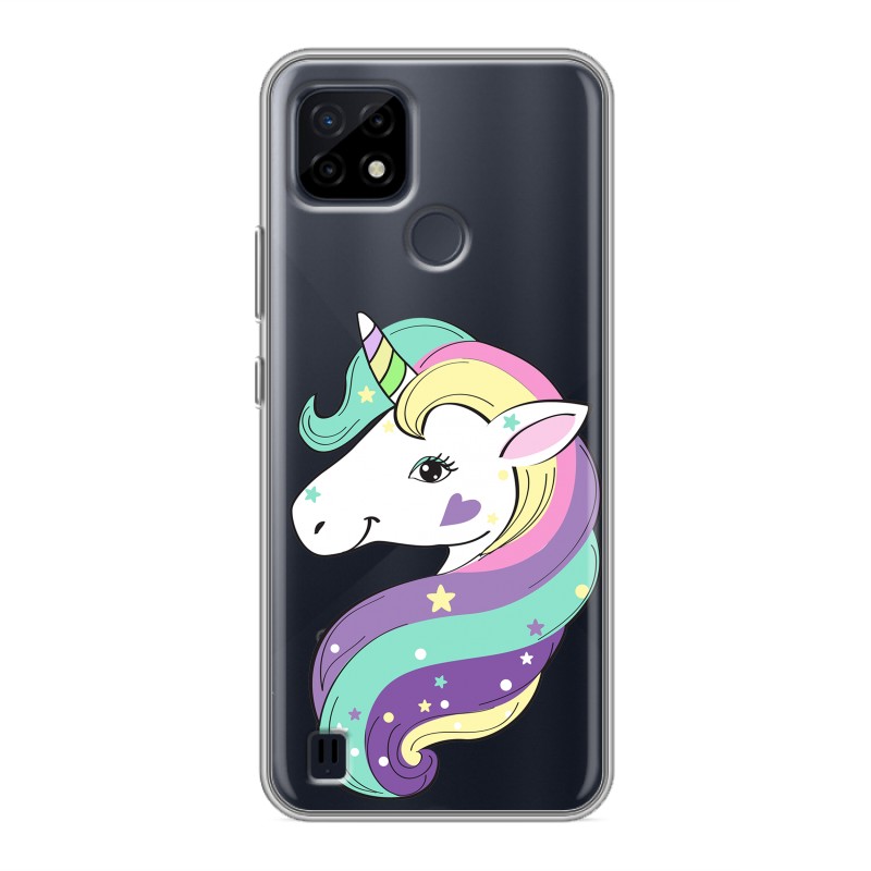 

Прозрачный чехол для Realme C21, 78108