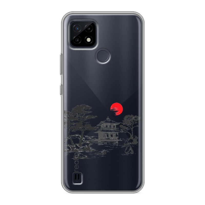 

Прозрачный чехол для Realme C21, 78108