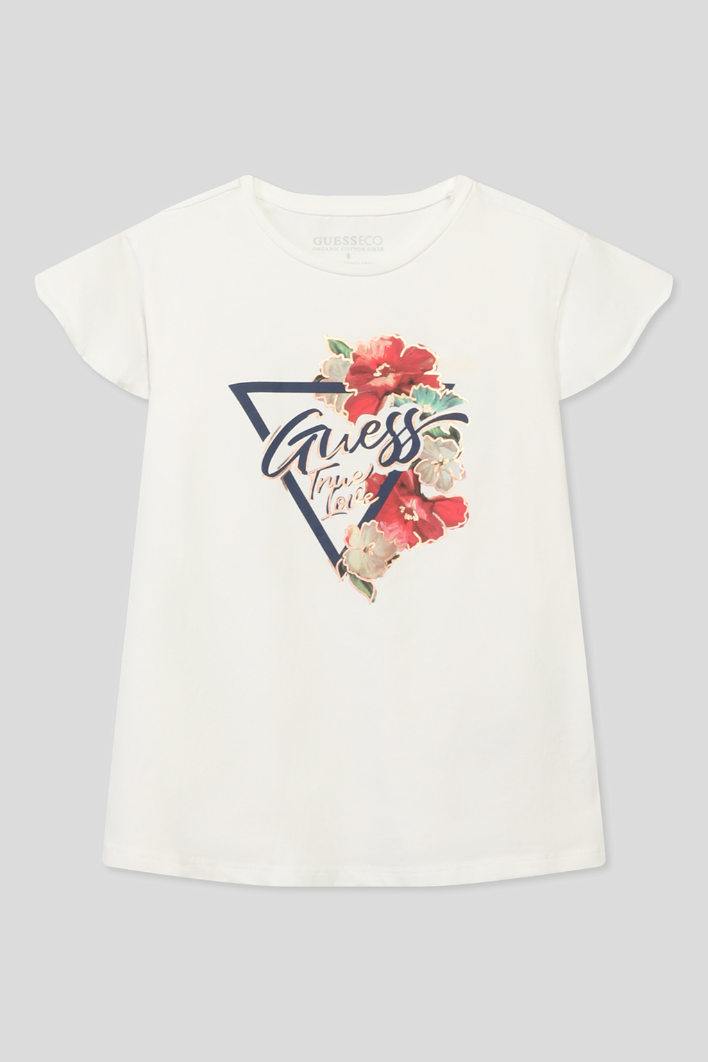

Футболка детская Guess J3YI28 K6YW4, белый, 128, J3YI28 K6YW4