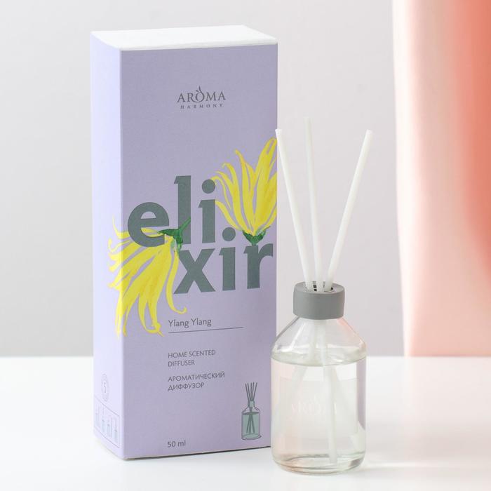 

Аромадиффузор ELIXIR Ylang Ylang, 50 мл 7030420, Диффузор ароматический ELIXIR "Ylang Ylang", 50 мл 7030420