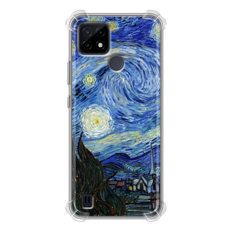 

Противоударный чехол для Realme C21 с углами, 78107