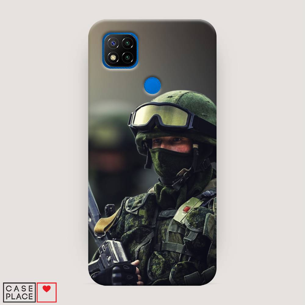 

Пластиковый чехол "Солдат" на Xiaomi Redmi 9C, 39020-4