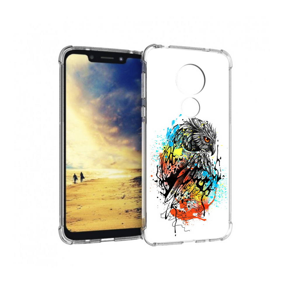 Чехол MyPads Tocco для Motorola G7 Power Творческая сова (PT227059.362.170)