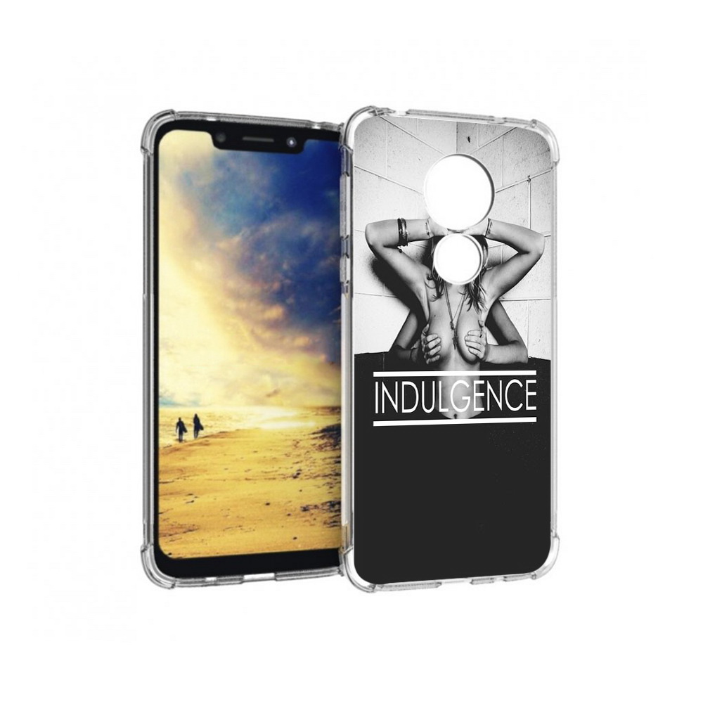 

Чехол MyPads Tocco для Motorola G7 Power Страсть (PT227059.362.163), Прозрачный, Tocco