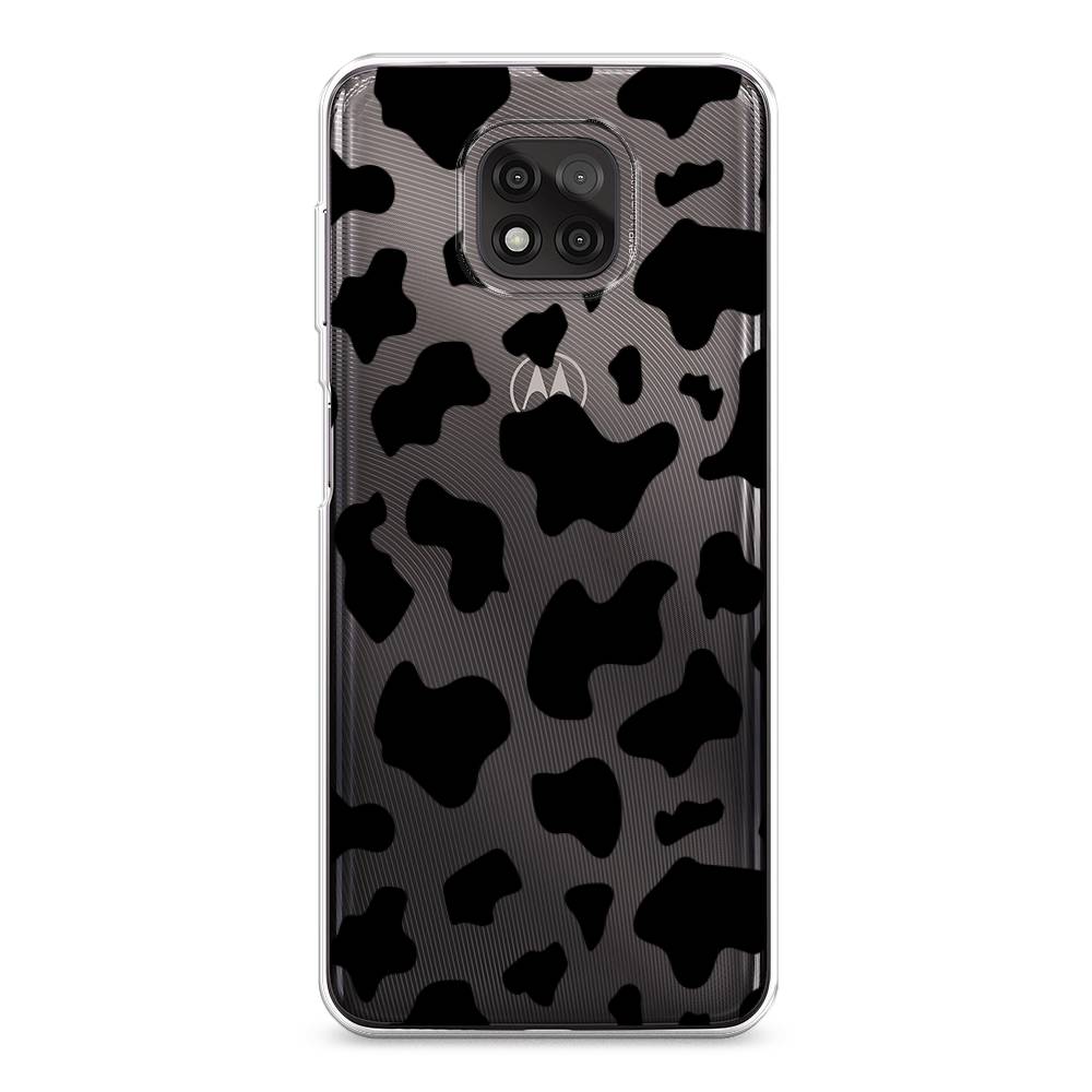 

Чехол Awog на Motorola Moto G Power 2021 "Пятна коровы черные", Разноцветный, 242750-2