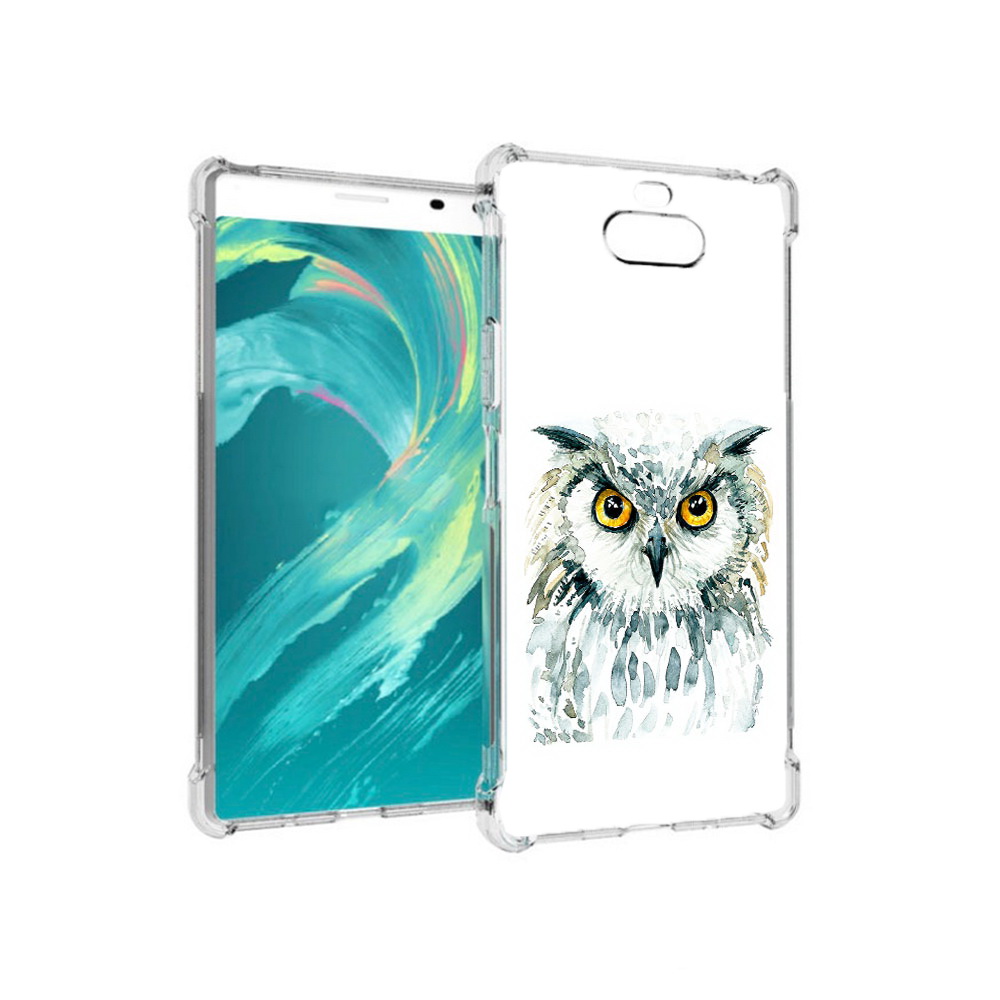

Чехол MyPads Tocco для Sony 8 Серьезная сова (PT140835.236.156), Прозрачный, Tocco