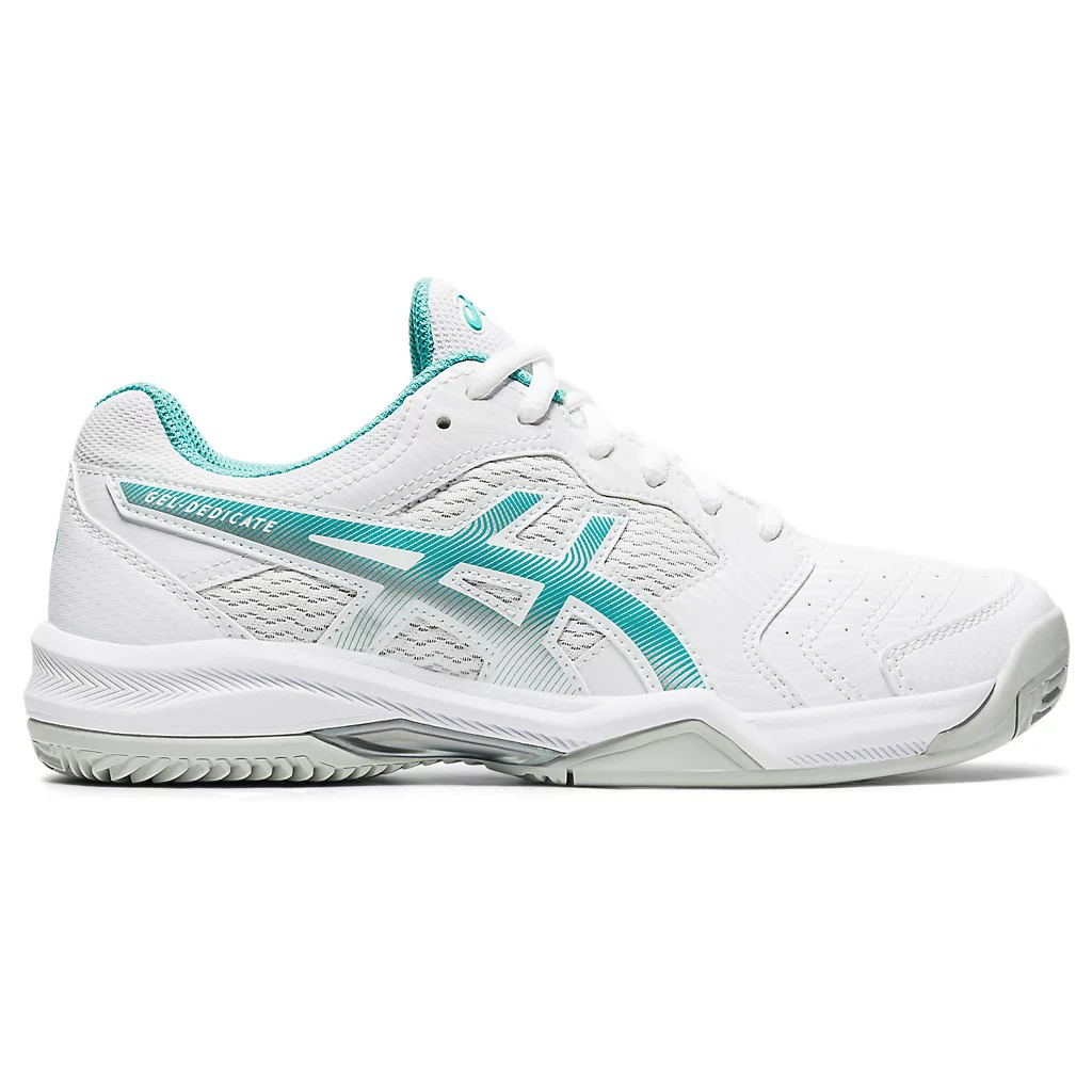 фото Кроссовки женские asics gel-dedicate 6 clay белые 10 us