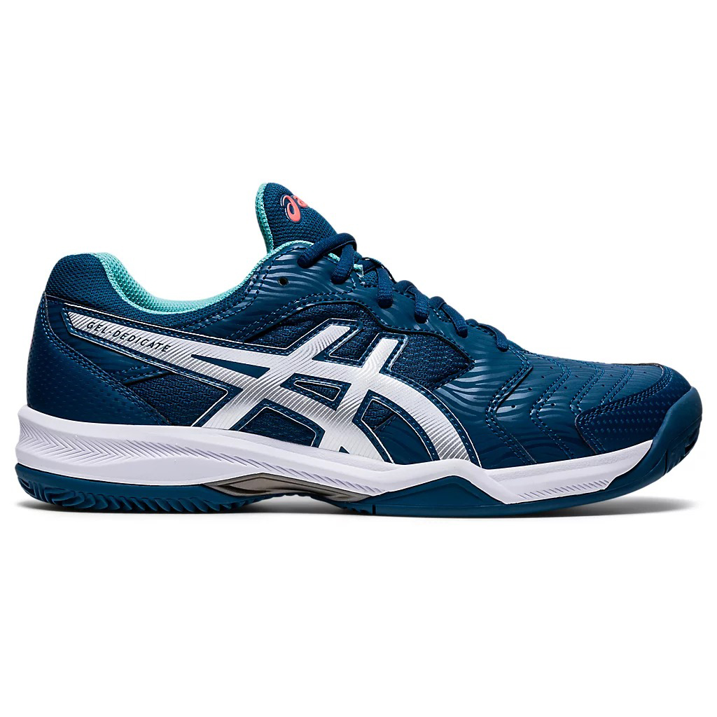 фото Кроссовки мужские asics gel-dedicate 6 clay синие 12.5 us