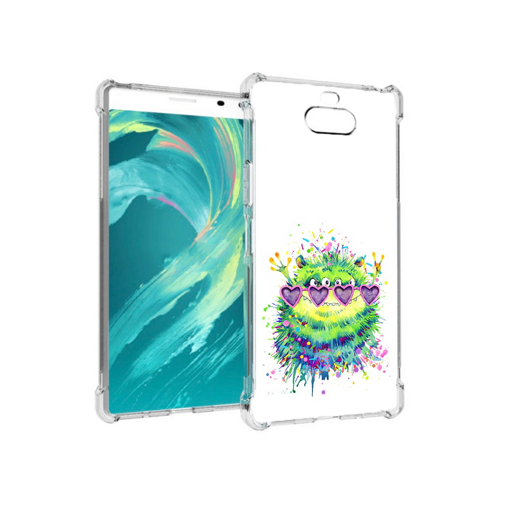 

Чехол MyPads Tocco для Sony 8 Пушистый персонаж (PT140835.236.142), Прозрачный, Tocco