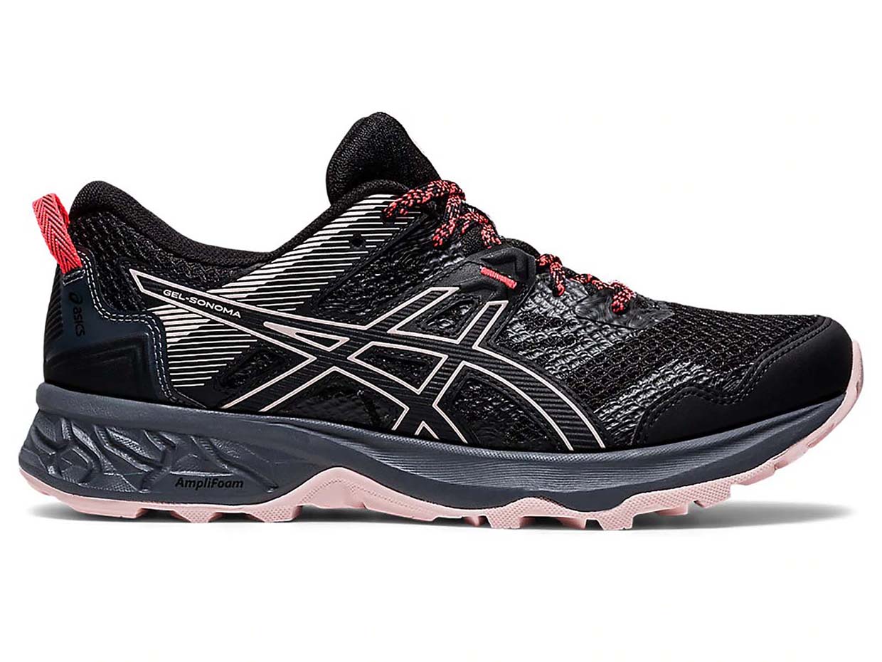 фото Кроссовки женские asics gel-sonoma 5 черные 8.5 us