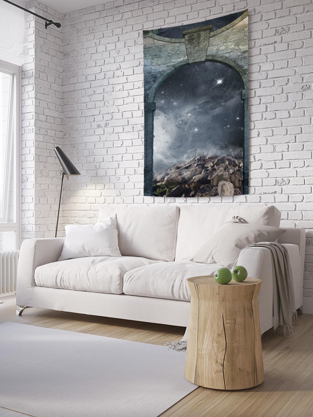 

Вертикальное фотопанно на стену JoyArty Арка в ночи 150x200 см, Арка в ночи