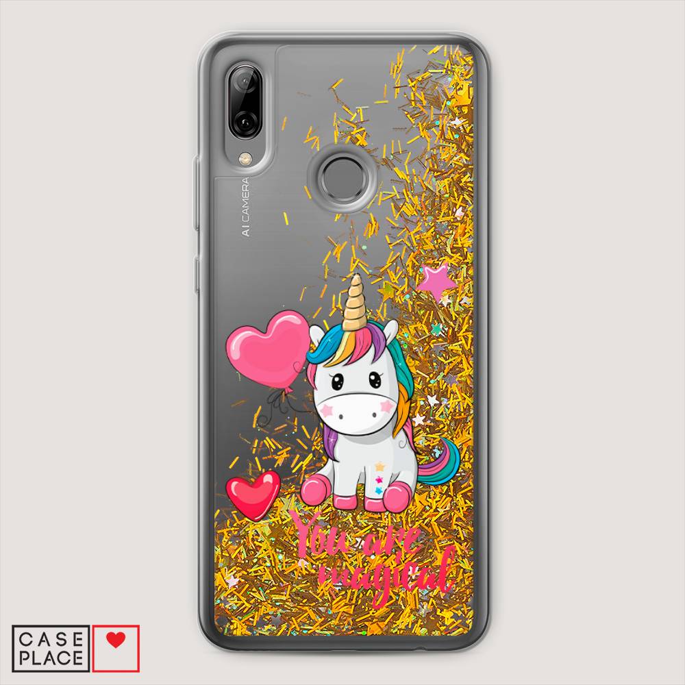 

Чехол Awog на Honor 10 Lite "Волшебная единорожка", Розовый;серый, 67590-1