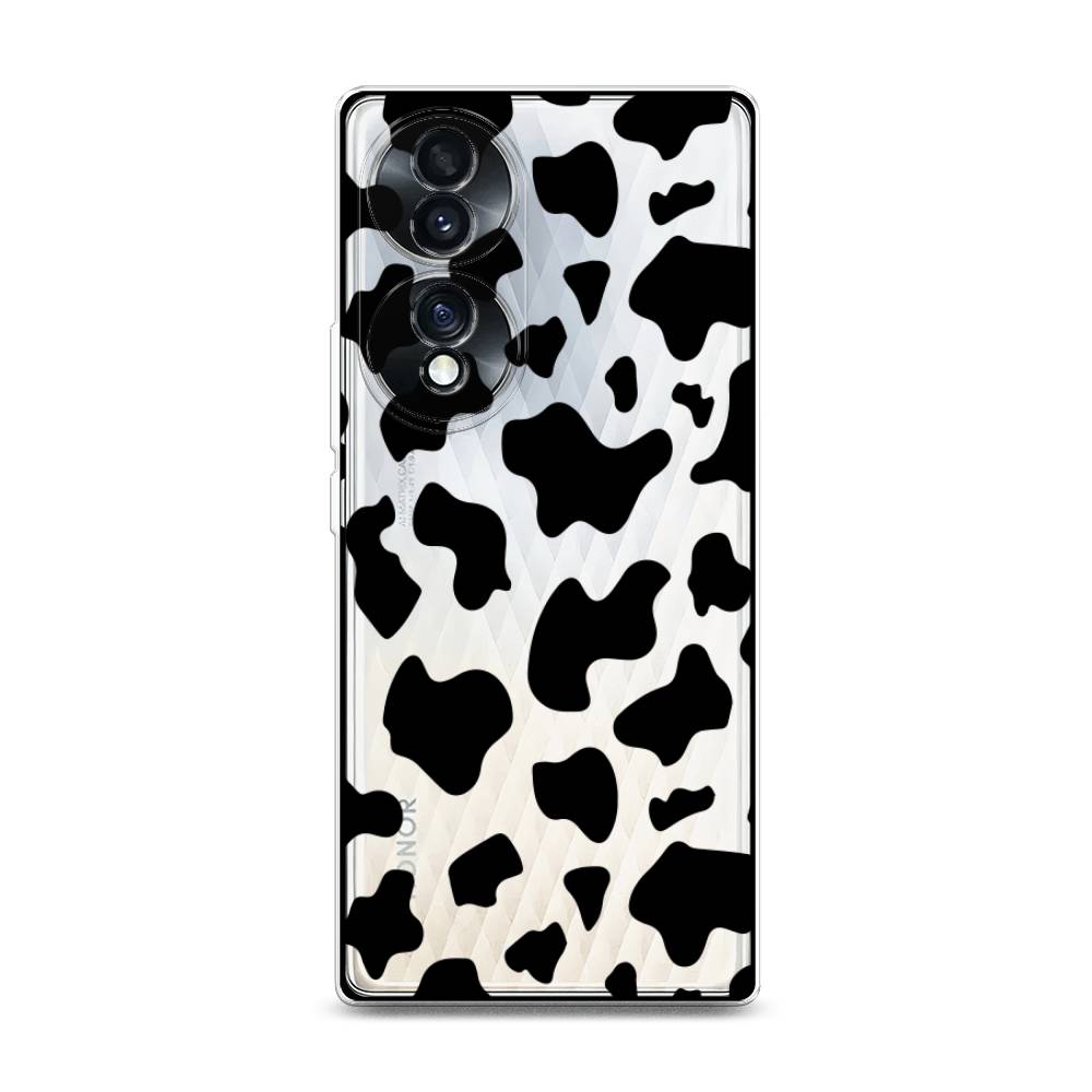 

Чехол Awog на Honor 70 "Пятна коровы черные", Разноцветный, 6108250-2