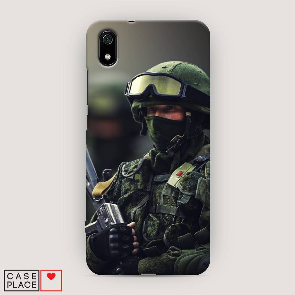 

Пластиковый чехол "Солдат" на Xiaomi Redmi 7A, 35420-4