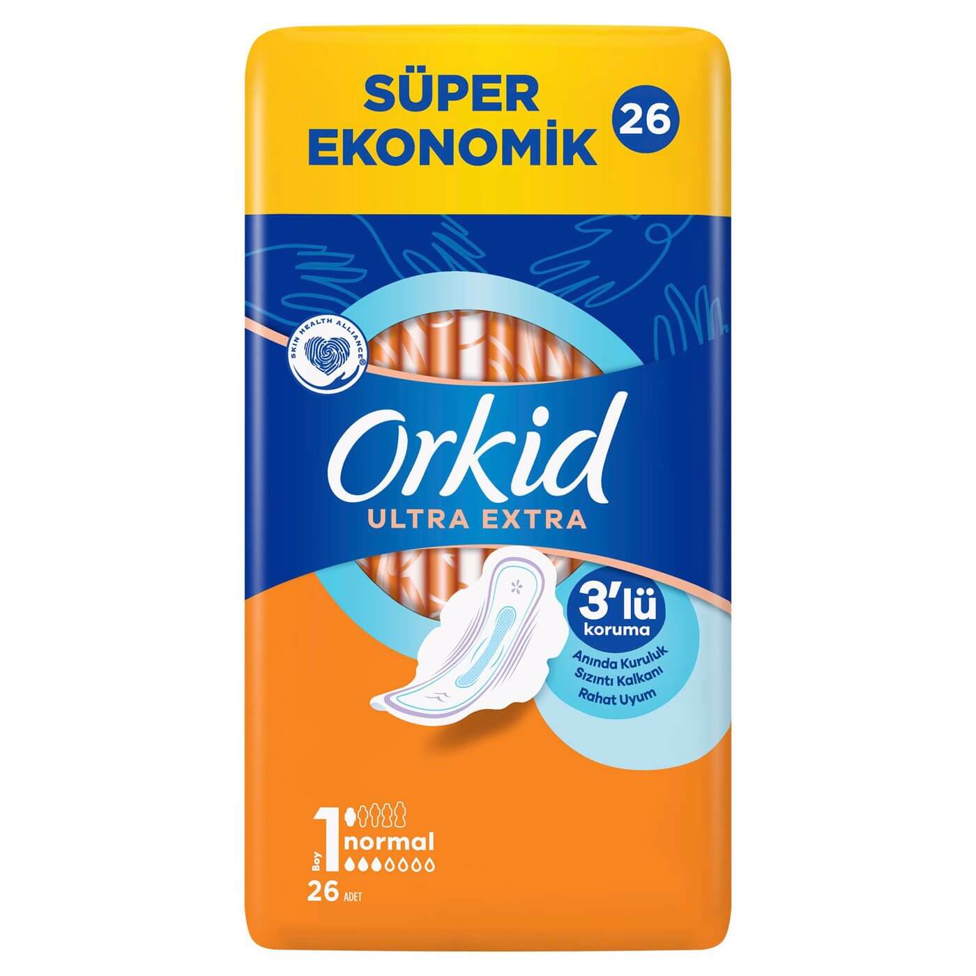 

Гигиеническая прокладки Orkid Ultra Extra 1 размер Normal, 26 шт.