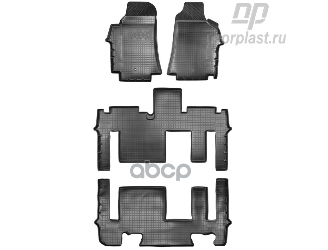 

NORPLAST NPA00C31170 Коврики салона (полиуретан) (3 ряд) 1шт