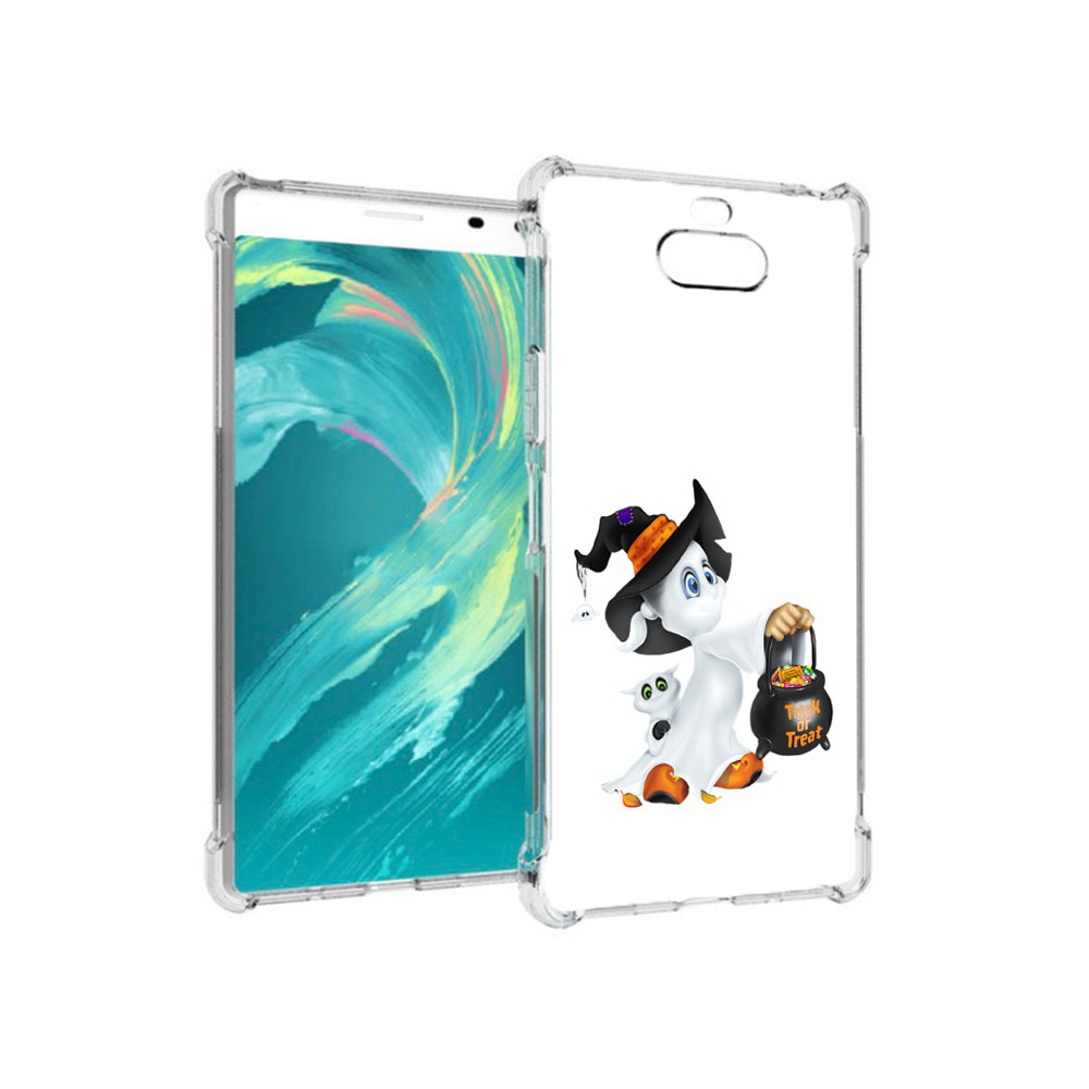 

Чехол MyPads Tocco для Sony 8 Маленький призрак (PT140835.236.113), Прозрачный, Tocco