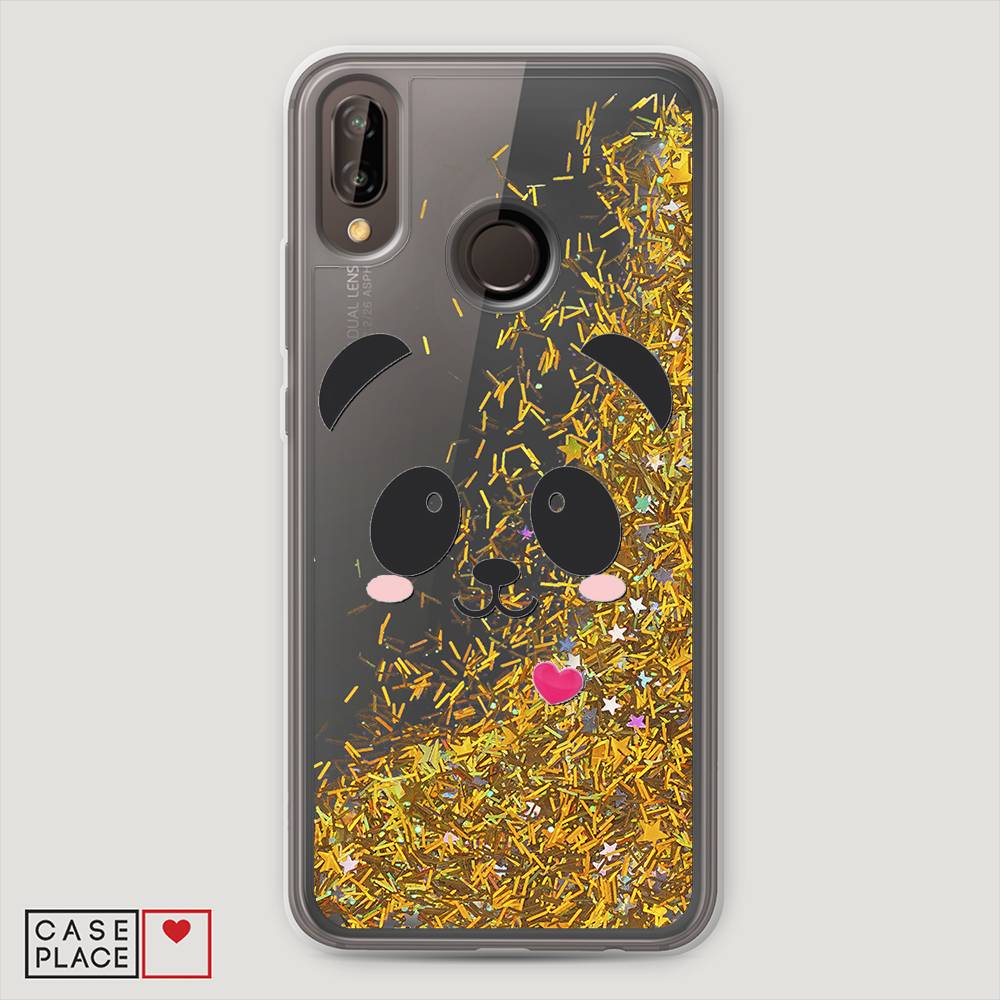 

Чехол Awog "Влюбленный панда контур" для Huawei Nova 3E, 65690-1