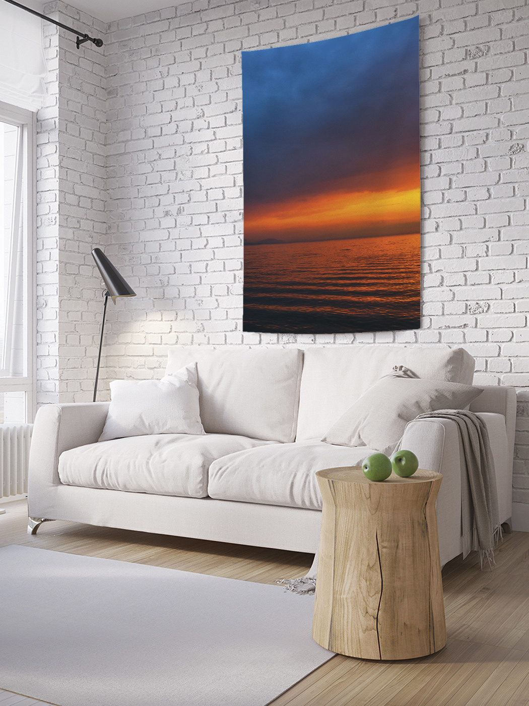 

Вертикальное фотопанно на стену JoyArty Грозовой закат 150x200 см, Грозовой закат