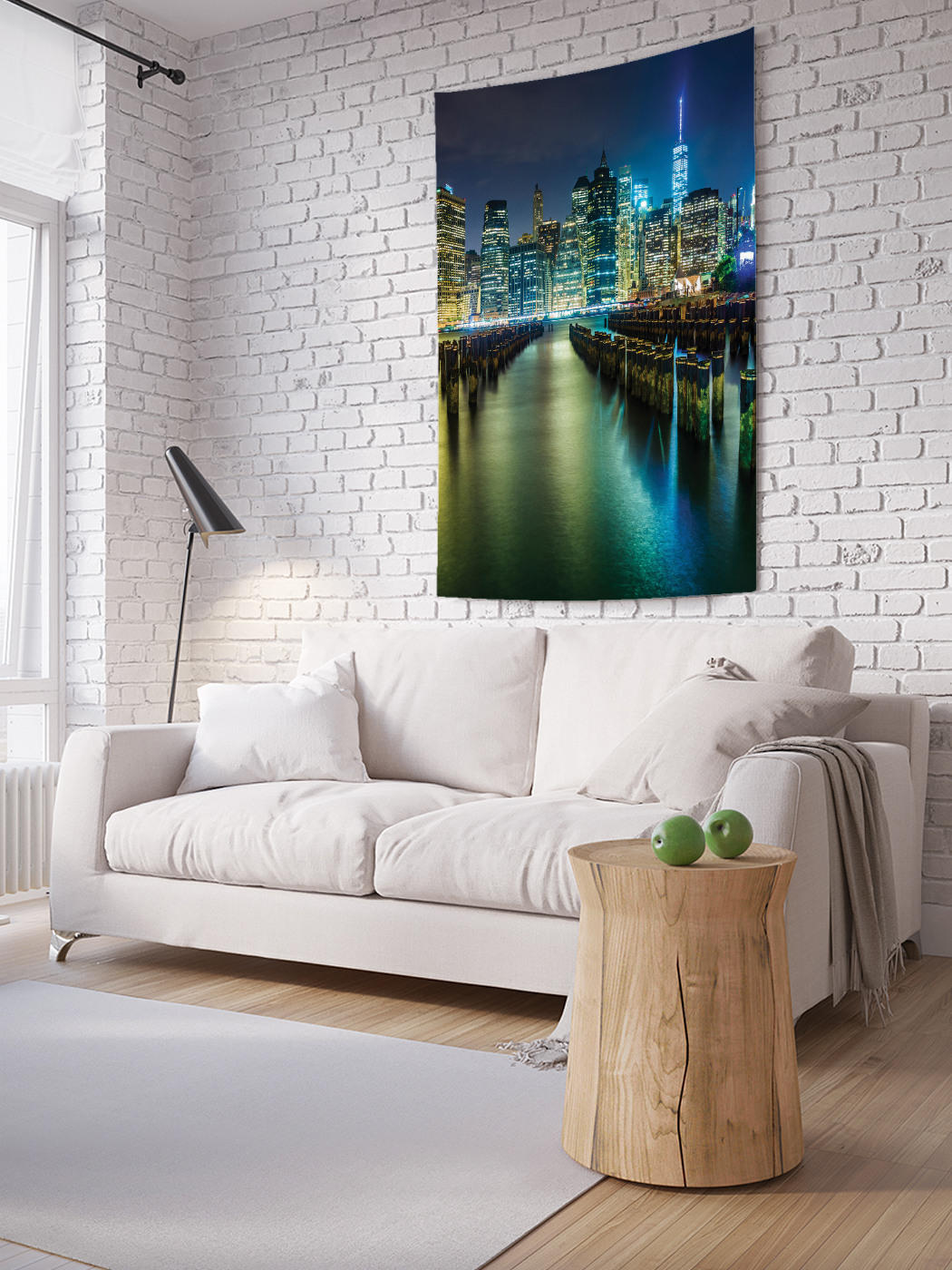 

Вертикальное фотопанно на стену JoyArty Гавань Манхеттена 150x200 см, Гавань Манхеттена