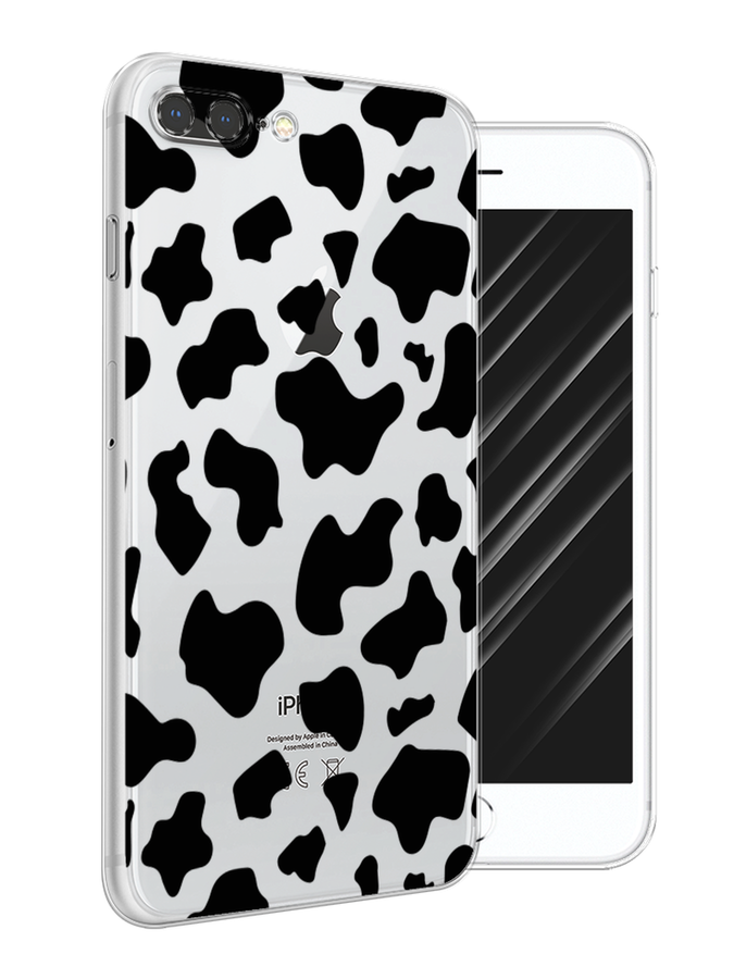 

Чехол Awog на Apple iPhone 7 Plus / Айфон 7 Plus "Пятна коровы черные", Разноцветный, 10750-2