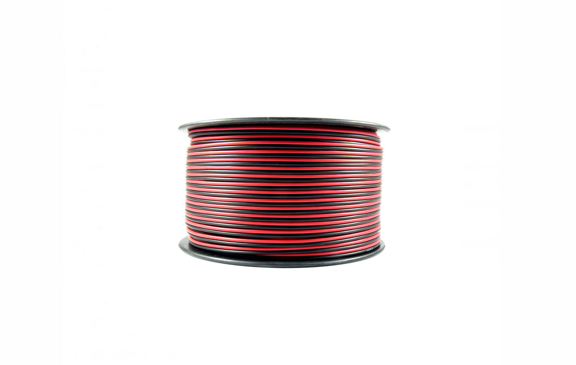 

Кабель акустический RIPO SC-RB-2x2.5 ССA, красно-черный (упк. 50м) 001-700003-50, Красно-чёрный, 50 метров