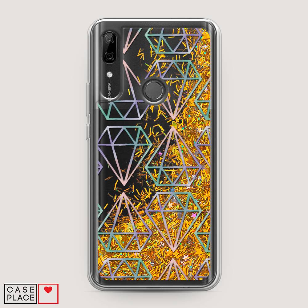 фото Чехол awog "бриллианты голографика" для huawei p smart z