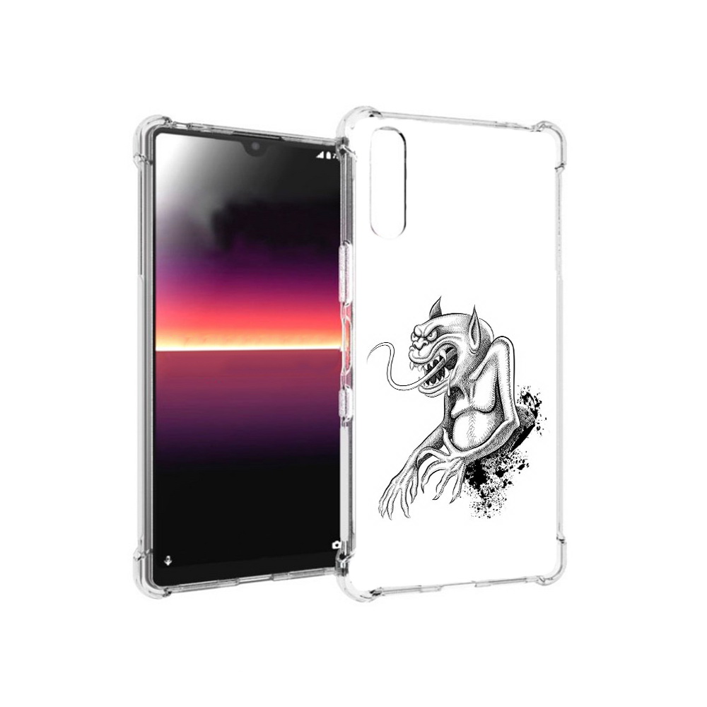 

Чехол MyPads Tocco для Sony Xperia L4 чорт (PT227010.235.692), Прозрачный, Tocco