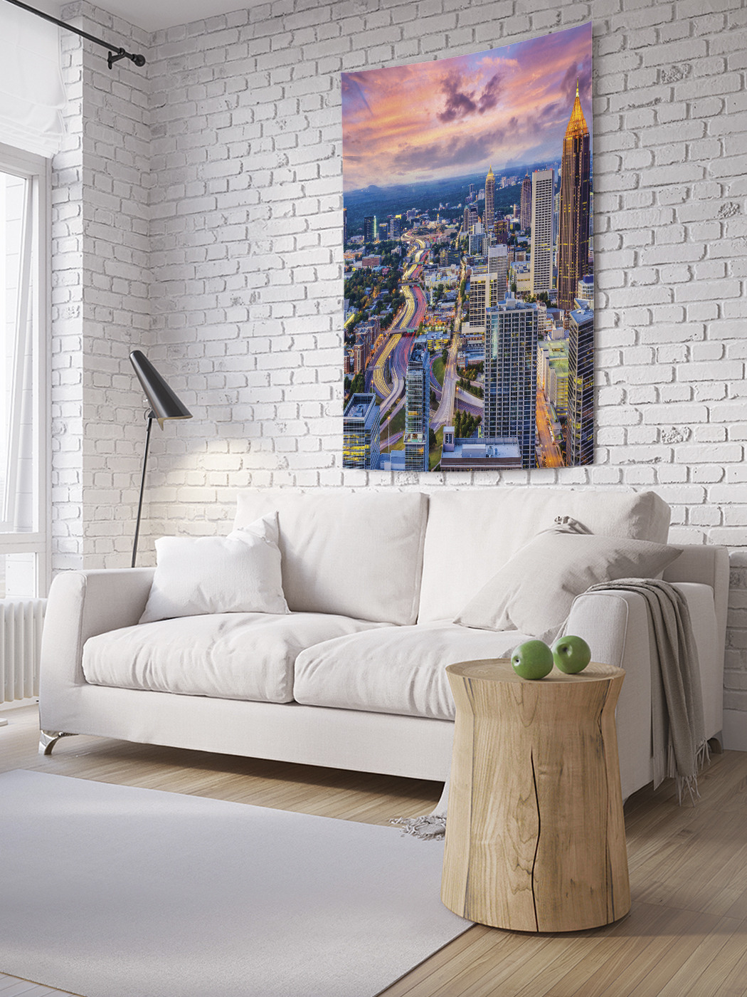 

Вертикальное фотопанно на стену JoyArty Атланта сити 150x200 см, Атланта сити