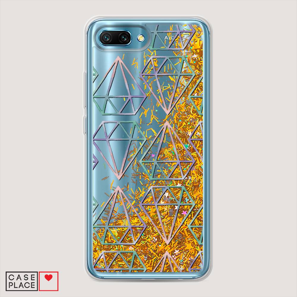 

Чехол Awog "Бриллианты голографика" для Honor 10, 65390-1