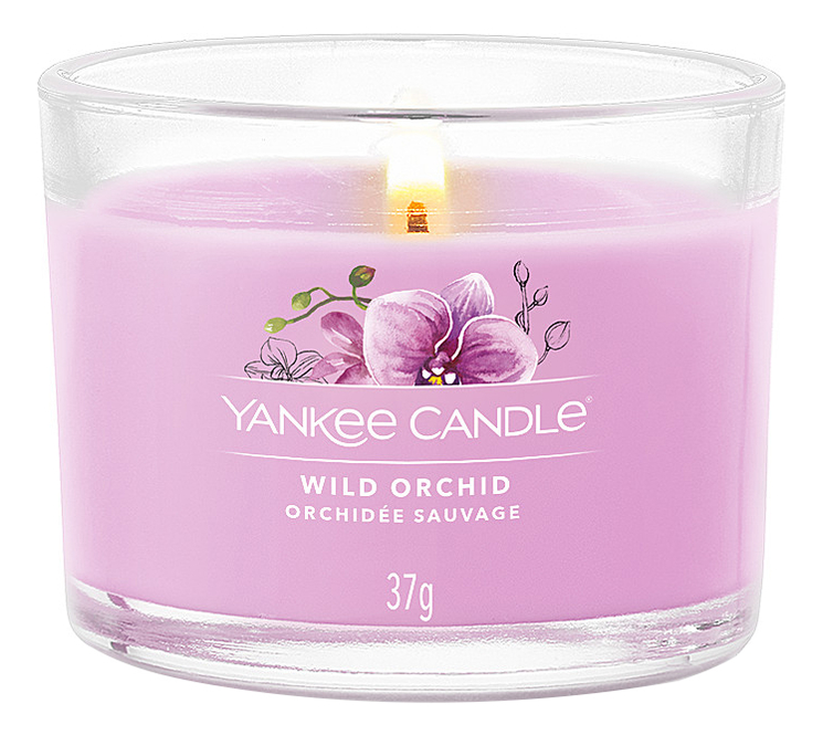

Ароматическая свеча Yankee Candle Wild Orchid 37г, 406975