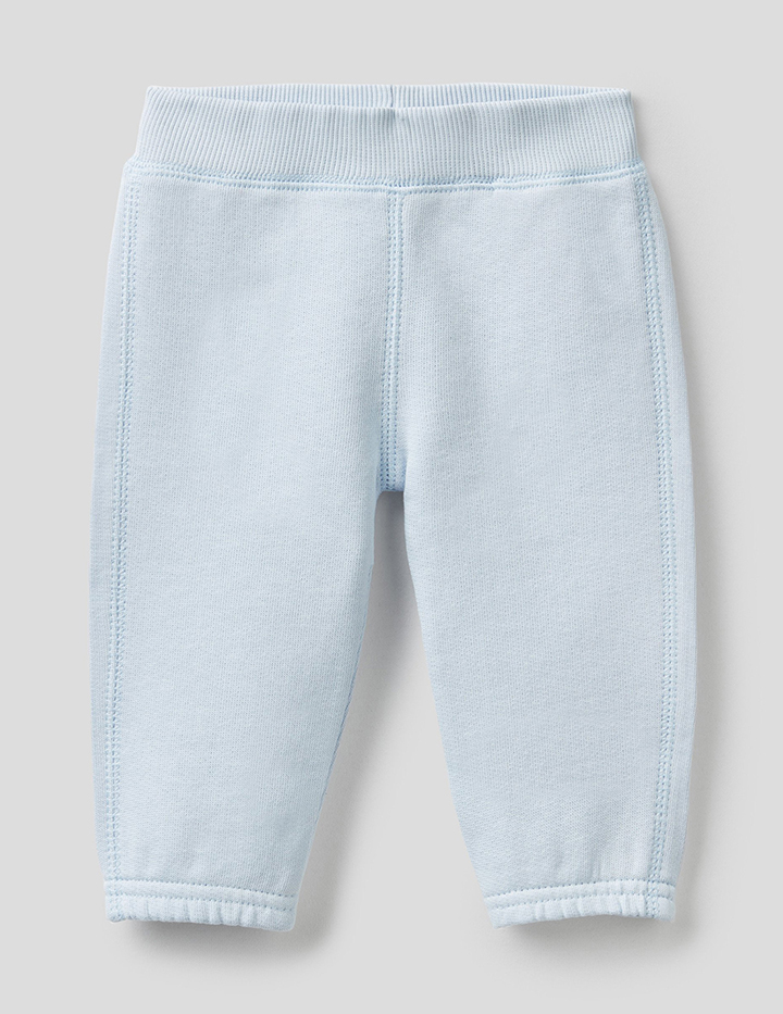 

Брюки детские Benetton 22P_3J70MF238_081_82 голубой р.80, 22P_3J70MF238_081