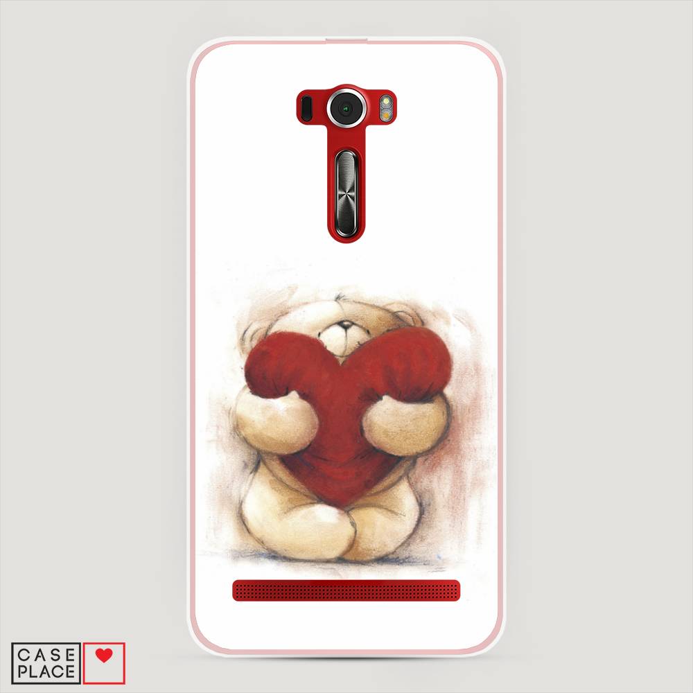 

Чехол Awog "Мишка с сердцем 1" для Asus Zenfone 2 ZE601KL, 40650-6