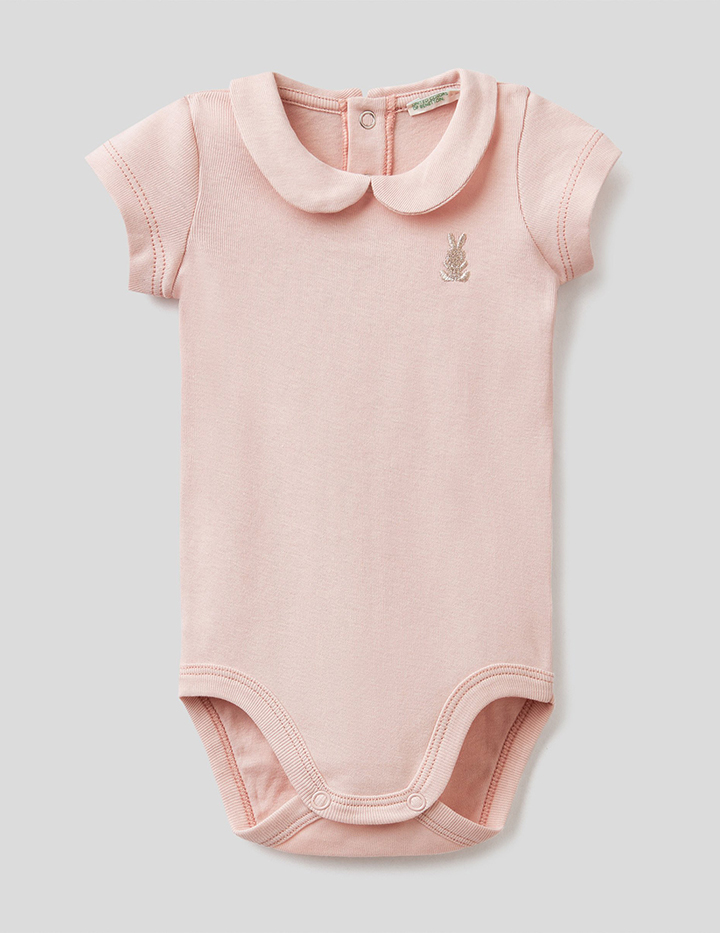 

Боди детское Benetton 22P_3I9WMB059_3V5_62 розовый р.62, 22P_3I9WMB059_3V5