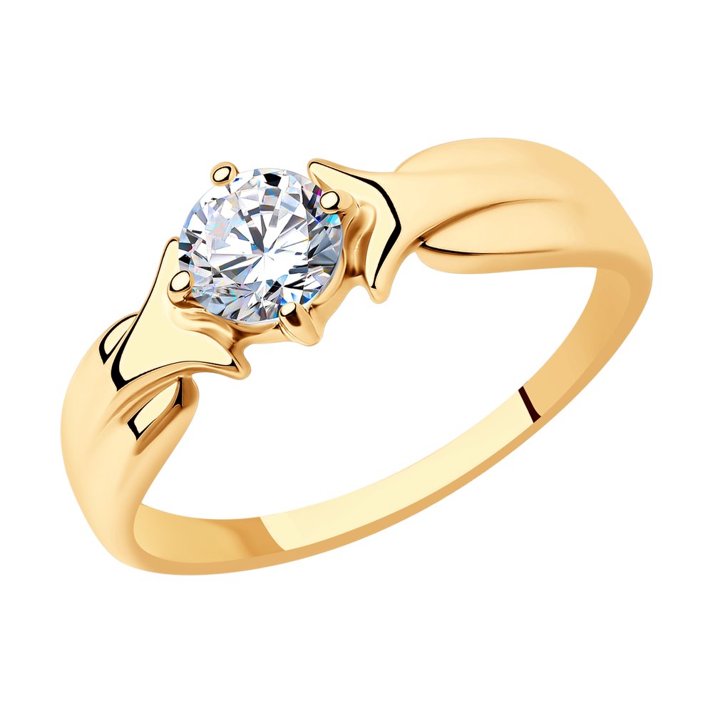 

Кольцо из серебра р. 20,5 SOKOLOV 93010776, фианит, 93010776