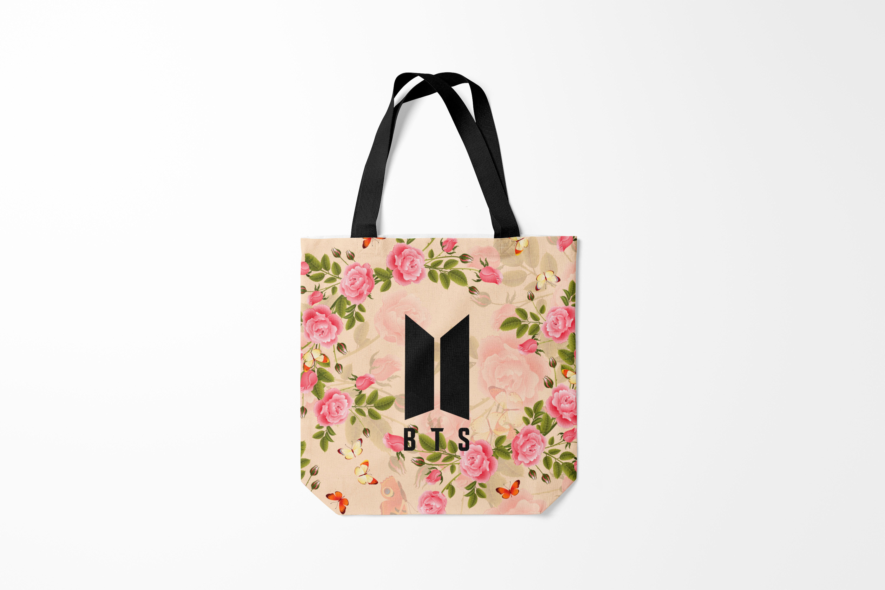 

Сумка шoппер унисекс Burnettie BTS, черный, BTS