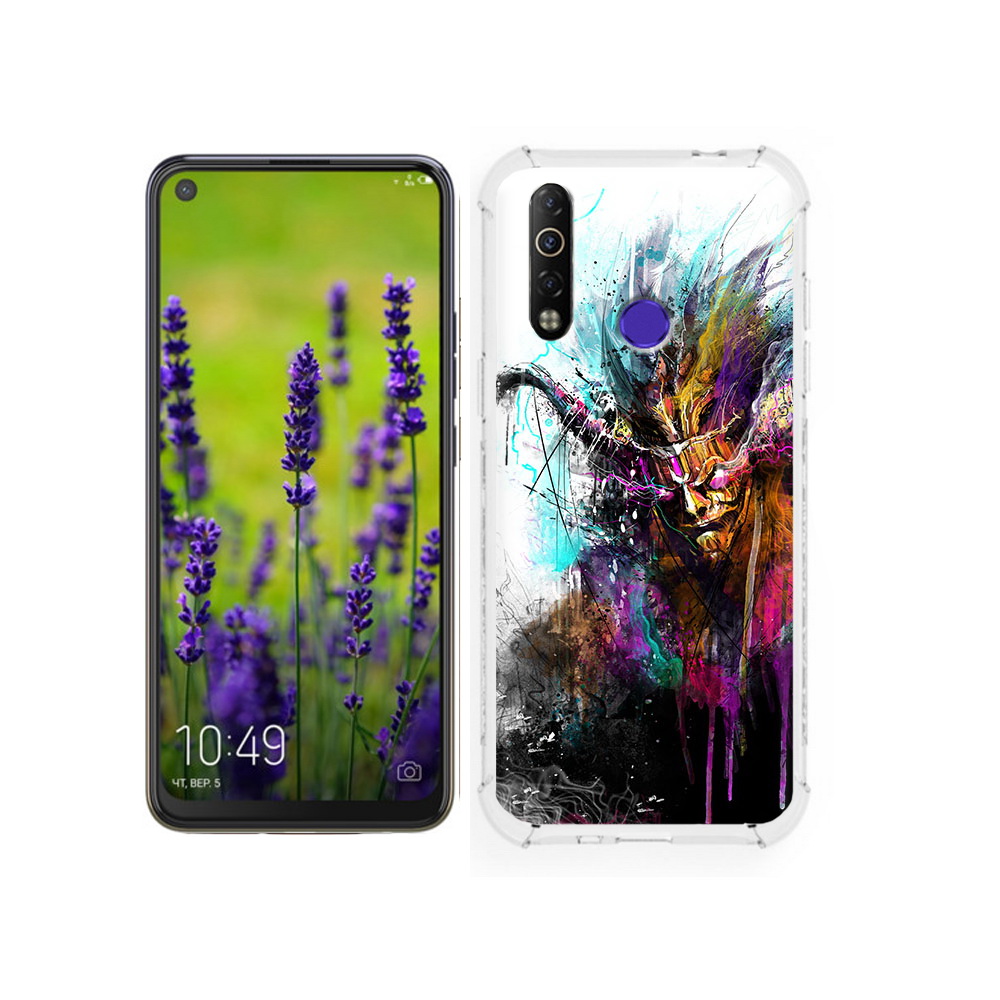 

Чехол MyPads Tocco для Tecno Camon 12 яркий дьявол, Tocco