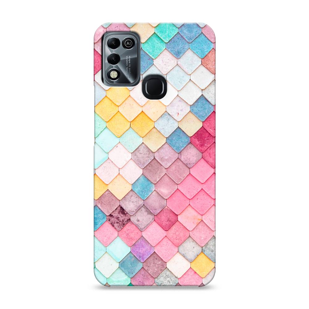 

Пластиковый чехол "Нежные ромбики" на Infinix HOT 11 Play, 3100820-3