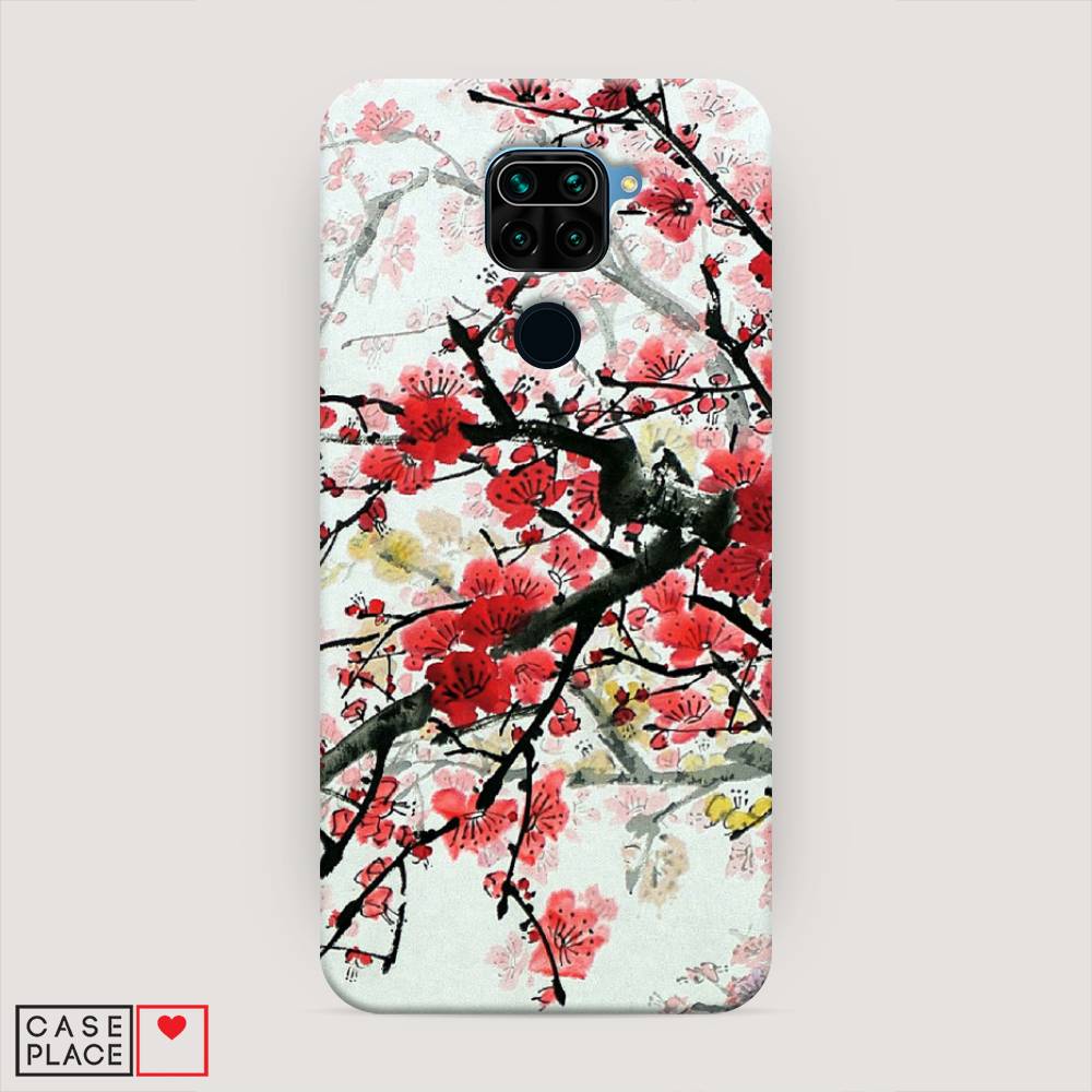 

Пластиковый чехол "Сакура" на Xiaomi Redmi 10X 4G, 38220-3