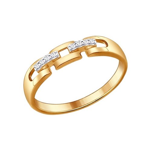

Кольцо из серебра с фианитом р. 18,5 SOKOLOV 93010492, 93010492