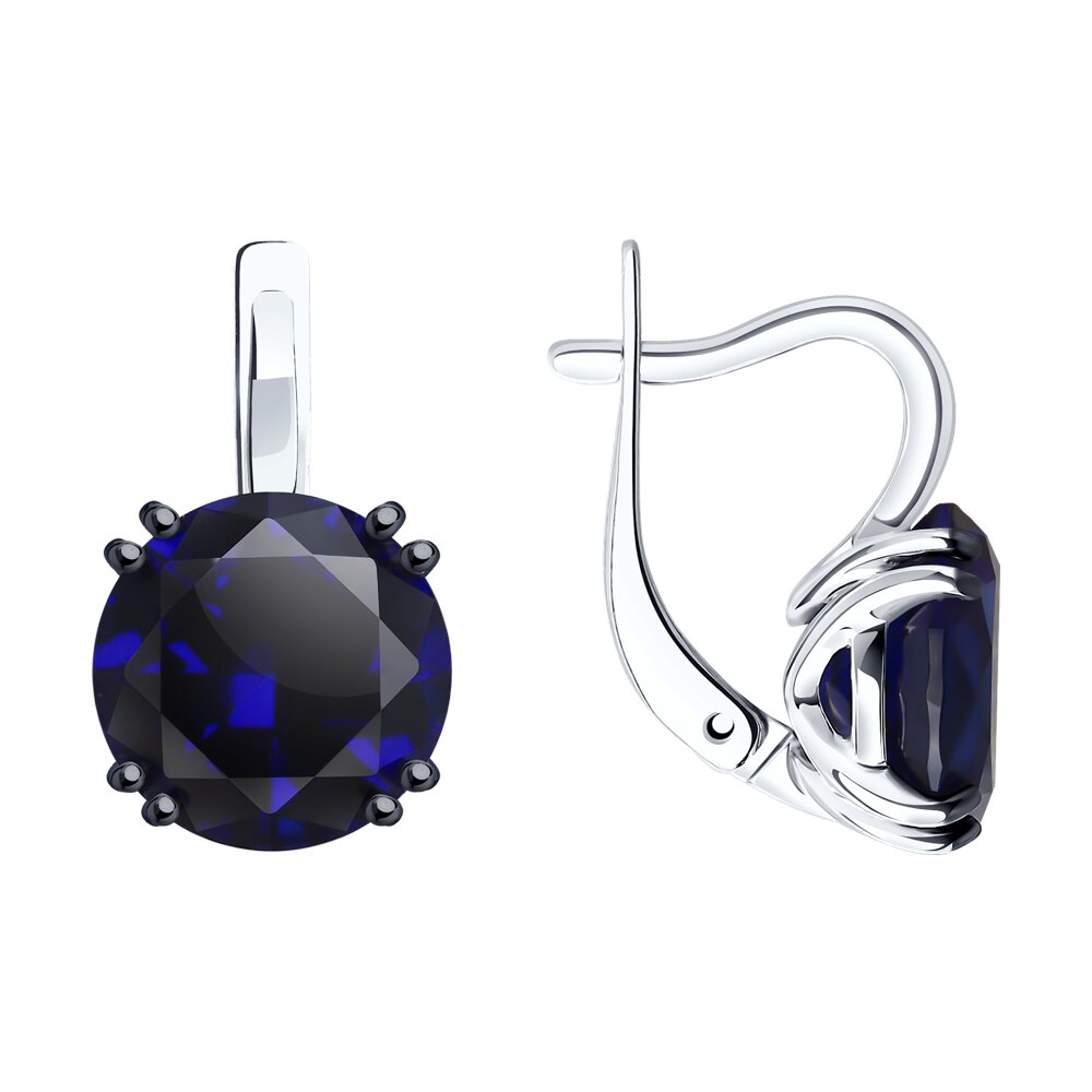 

Серьги из серебра с ситаллом SOKOLOV 92022607, 92022607