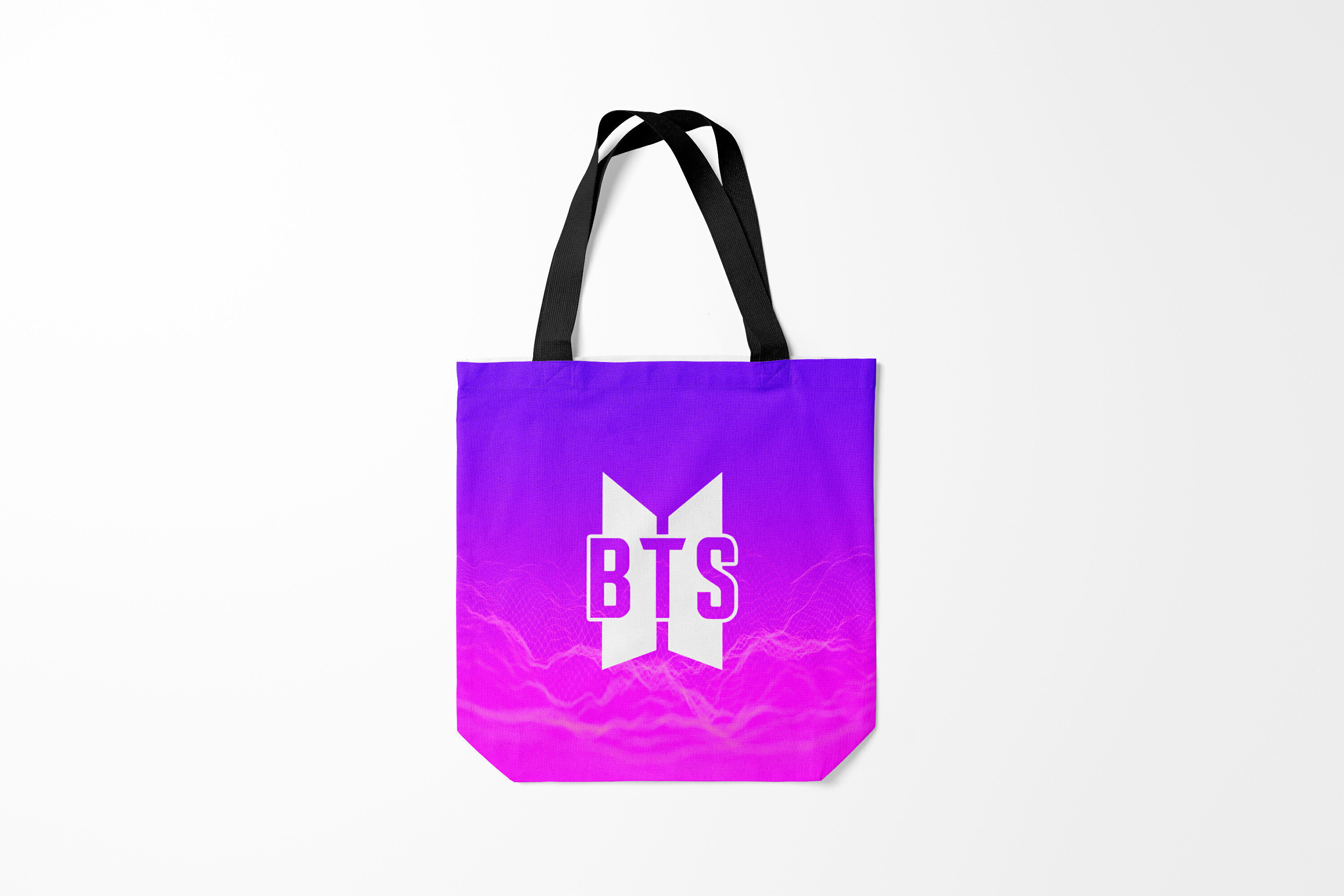 

Сумка шoппер унисекс Burnettie BTS, черный, BTS