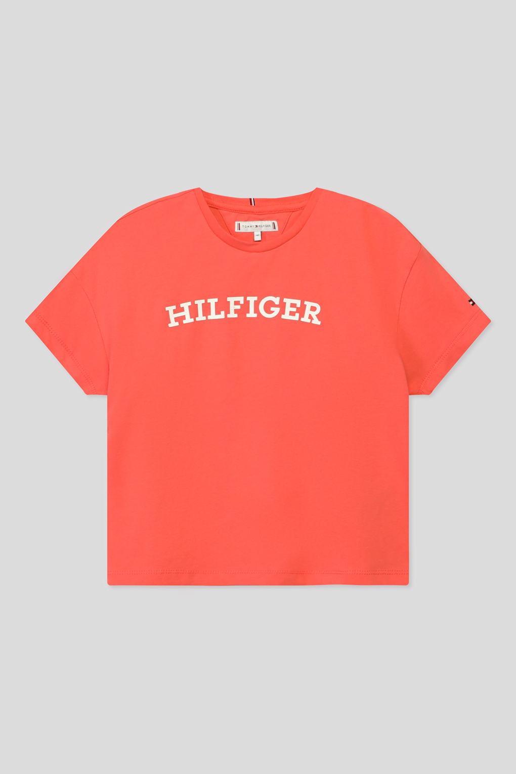 Футболка детская Tommy Hilfiger KG0KG07431, розовый, 140