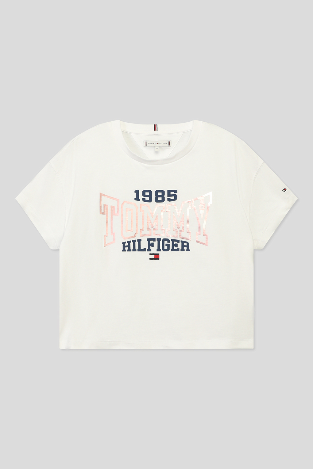 Футболка детская Tommy Hilfiger KG0KG07441, белый, 140