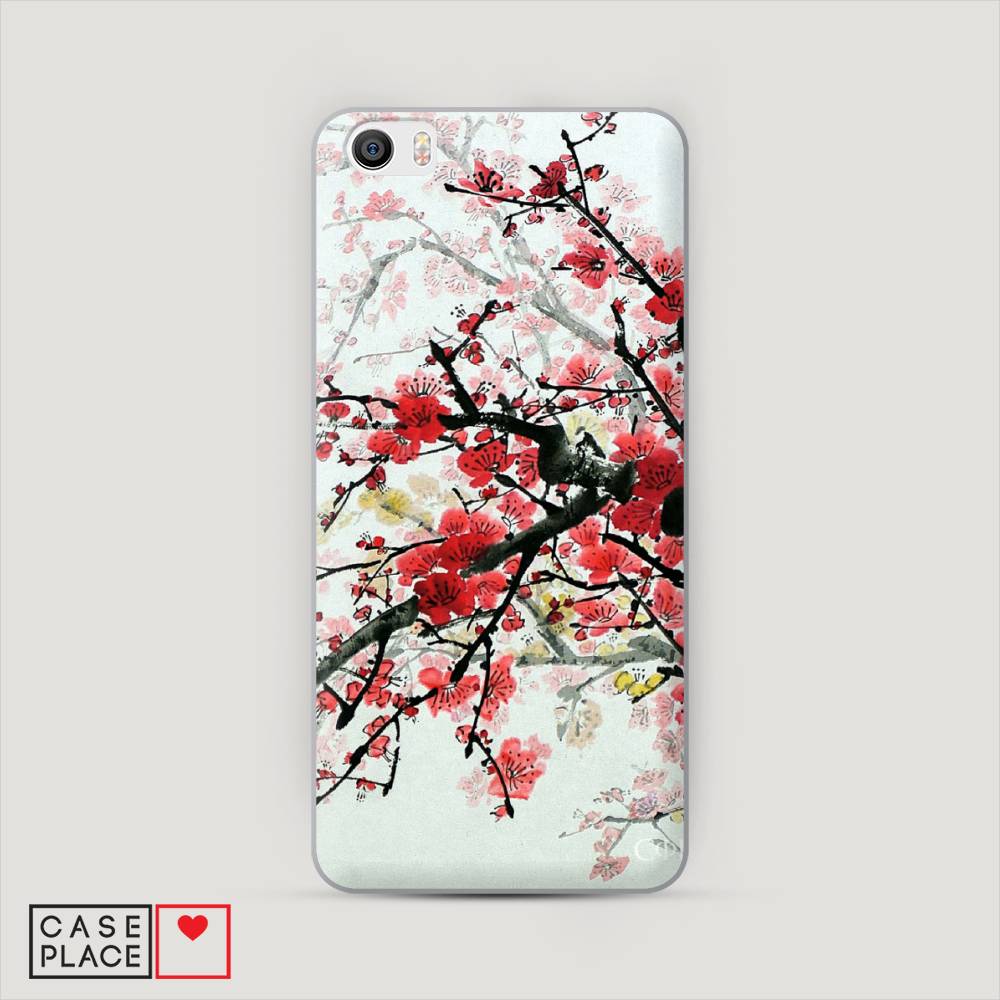 

Пластиковый чехол "Сакура" на Xiaomi Mi5, 30440-3