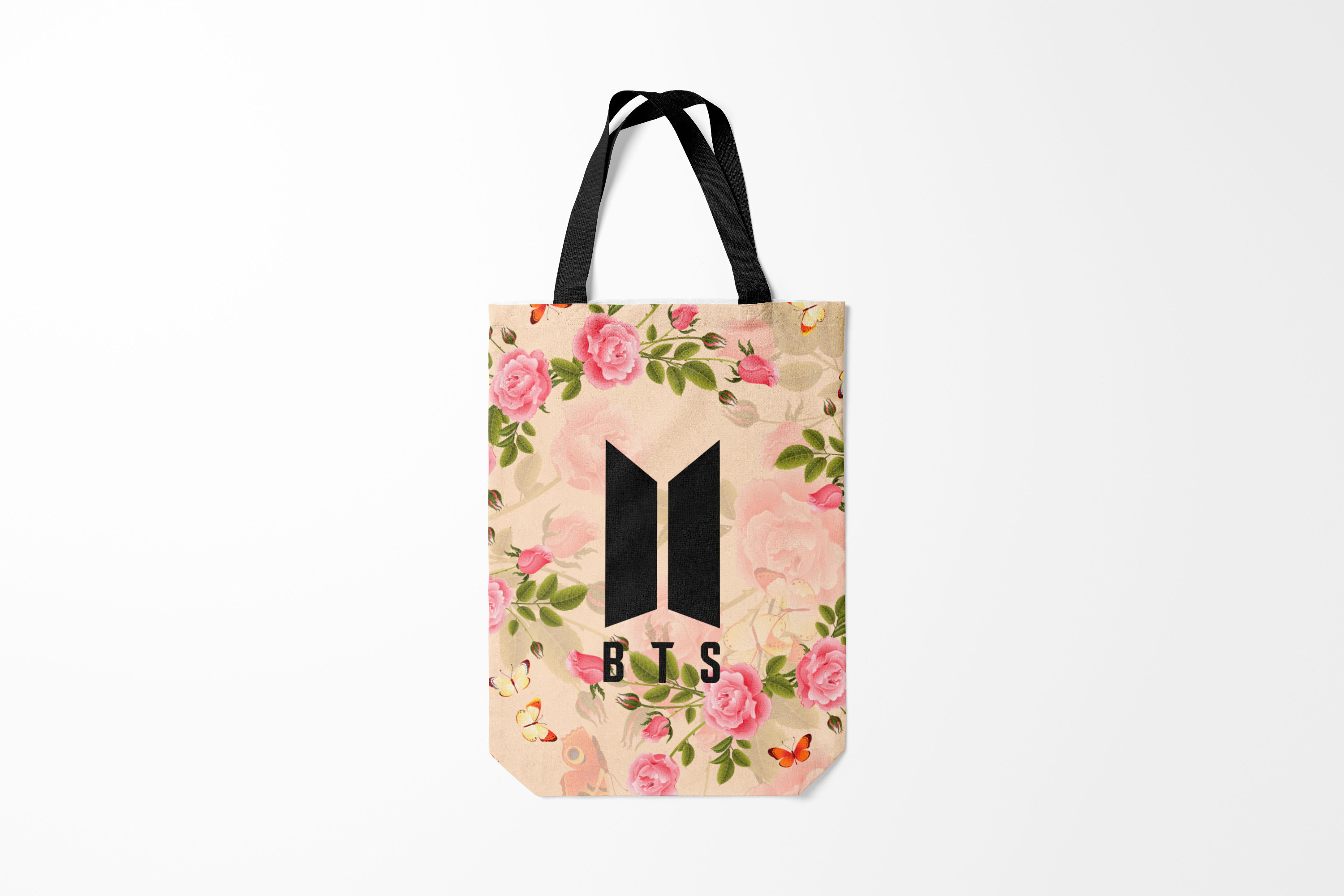 

Сумка шoппер унисекс Burnettie BTS, черный, BTS