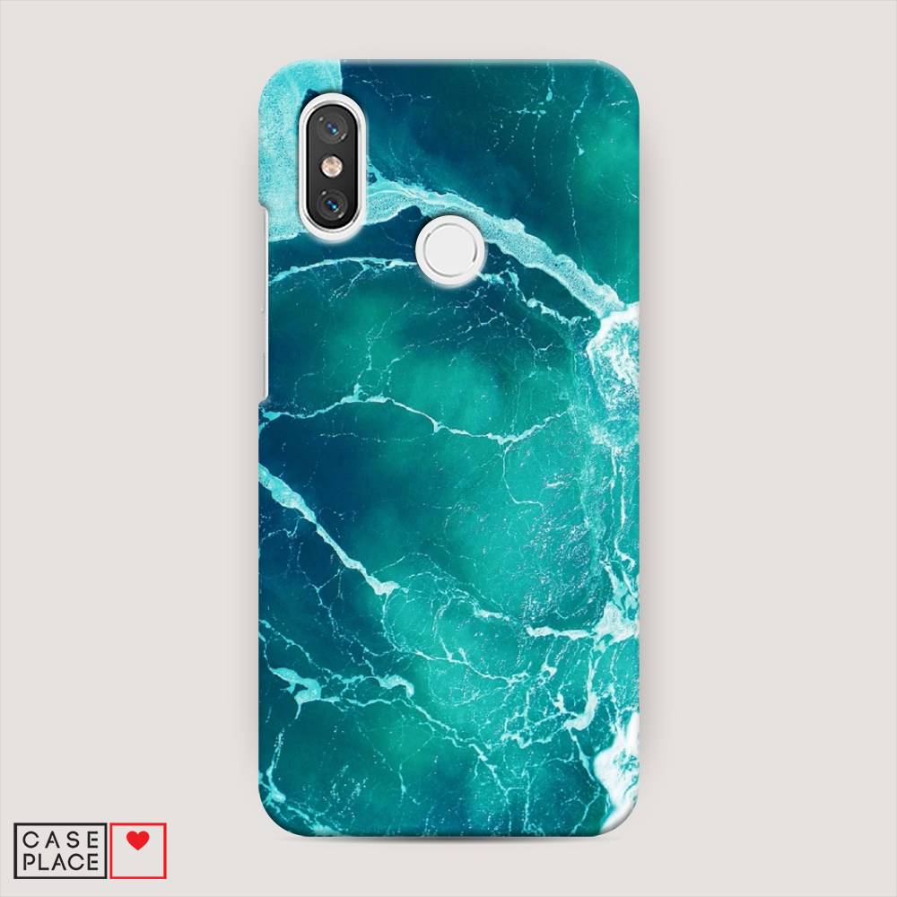 

Пластиковый чехол "Изумрудный океан" на Xiaomi Mi 8, 33520-3