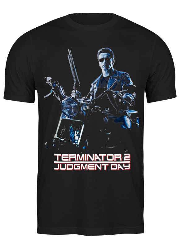 

Футболка мужская Printio Terminator черная S, Черный, Terminator