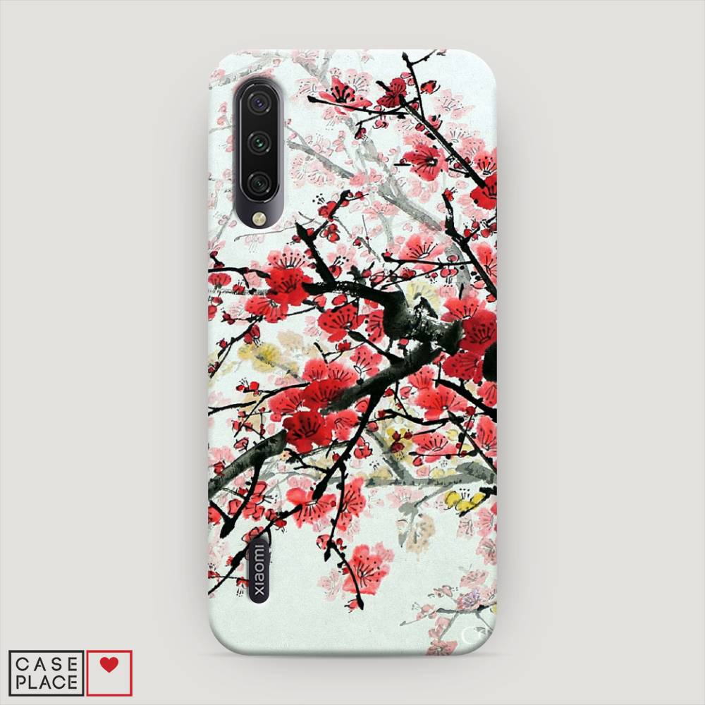 

Пластиковый чехол "Сакура" на Xiaomi Mi CC9E, 35920-3