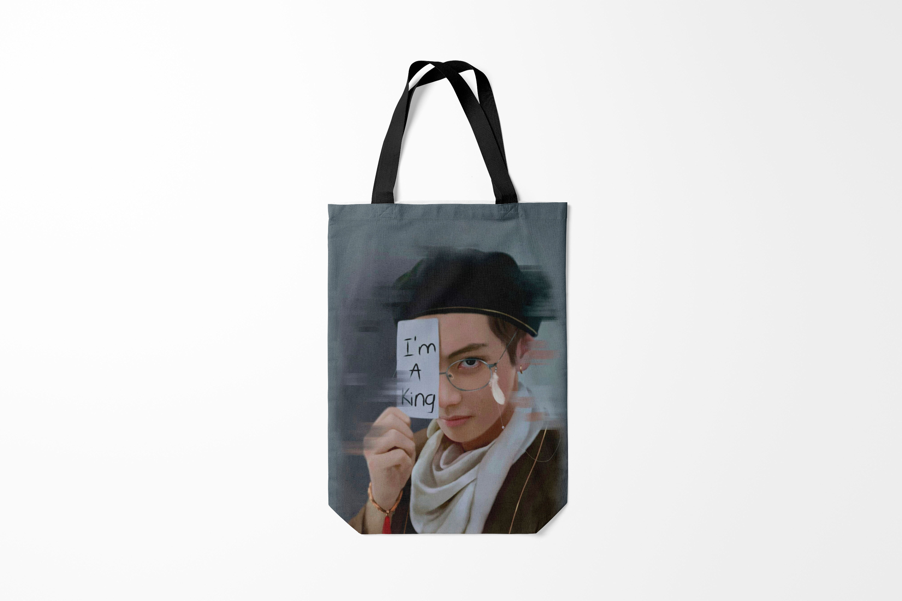 

Сумка шoппер унисекс Burnettie BTS, зеленый, BTS